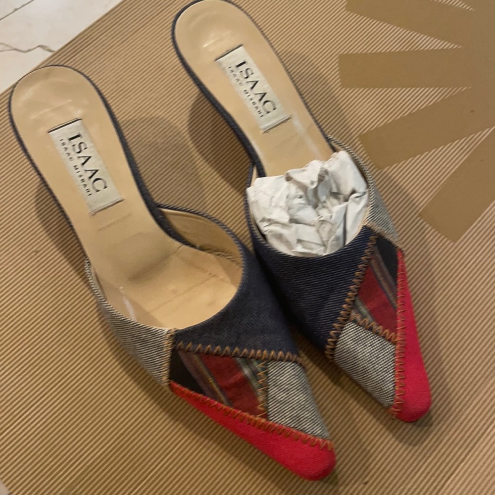 Issac Mizrahi Heeled Mule 6.5